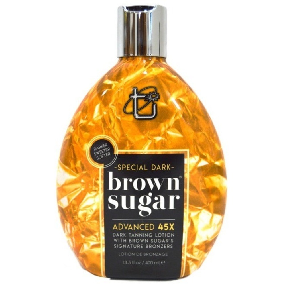 Brown Sugar Special Dark Advanced 45X Dark Tanning Lotion Bronzer 13.5oz 400ml